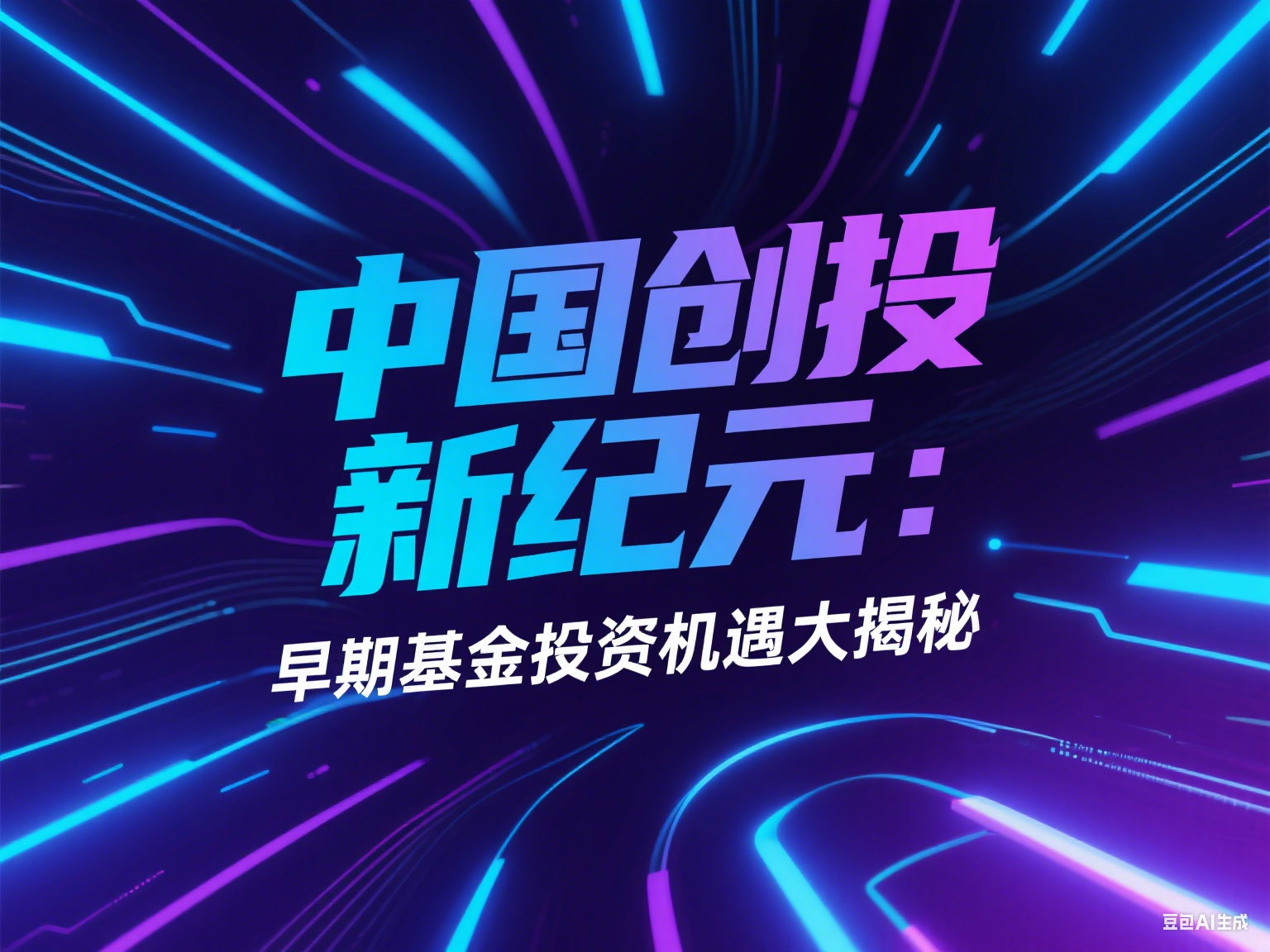 中国创投新纪元：早期基金投资机遇大揭秘​