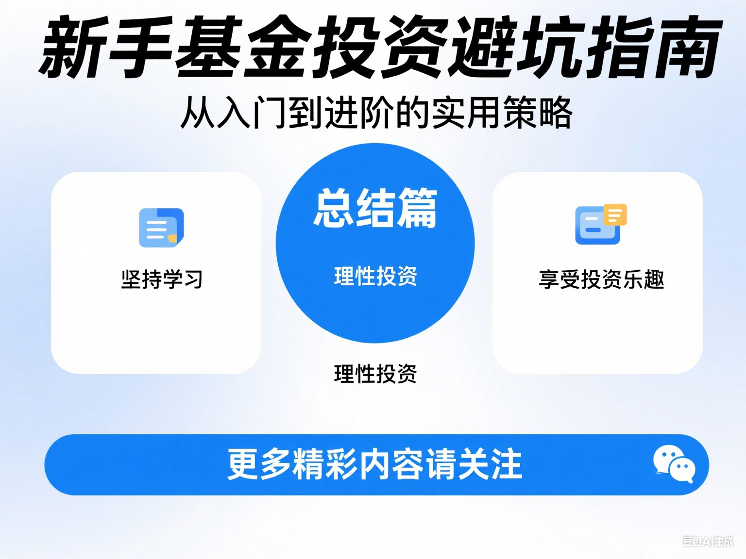 新手基金投资避坑指南：从入门到进阶的实用策略